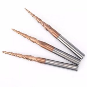 1mm 2 Flute Taper Ball Nose End Mills