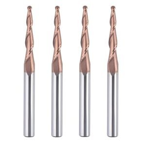 Taper Ballnose 1.5 mm With 6 mm Shank