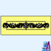2d Artcam New Traditional single Bar Door Design