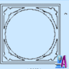 Traditional Butterfly Door 2D Artcam CNC Design