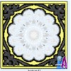 Traditional 2D Artcam Flower Door Design CNC Relief File