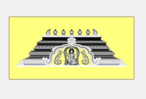 3d Temple Front Door Design Wood Carving Rlf File