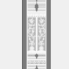 3d Temple Door Flower Pot Design Rlf File