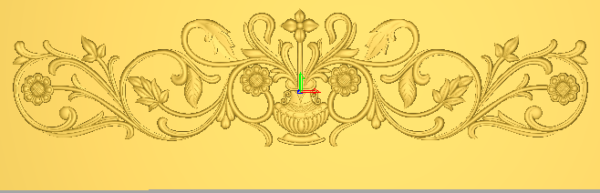 Artcam 3D Model Pattern for CNC design