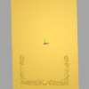 3d Artcam Door Border Design Flower Relief File