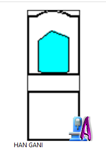 2D Artcam Wood covering Stylish Door Design