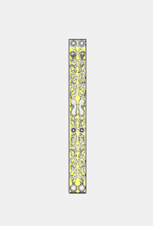 New Model Flower With fruit Border 3D Artcam Design
