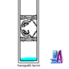 2D Artcam CNC God Door Design Downlod