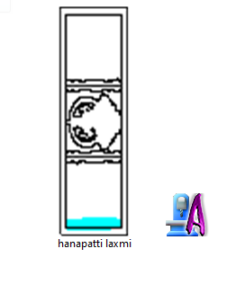 2D Artcam CNC God Door Design Downlod