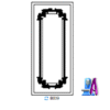 2D Artcam CNC Latest Window Border Design Download