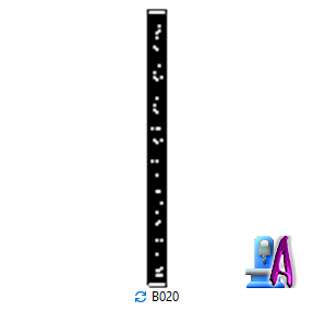 2D Artcam Little Flower Bar Design
