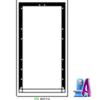 2D Artcam wood carving design Full Door cutting