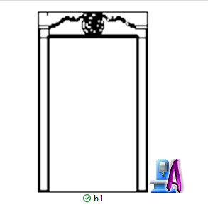 2D Artcam Simple Arch Full Border Design