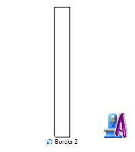 2D Artcam Simple Bali Door Border Design