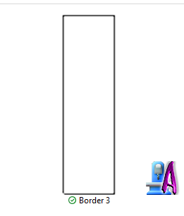 Modern 2D Artcam Simple Door Border Design