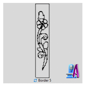 Best Rose Flower Border Design 2D Artcam File