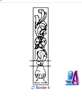 Best Flower Pot Border Design 2D Artcam File
