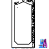 Best Center Door Design 2D Artcam File