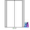 Best Double Door Design 2D Artcam File