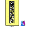 2D Artcam CNC Fancy Flower Border Design