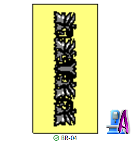 2D Artcam Fancy Flower Design Wood Artcam File