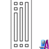 2D Artcam Door Simple Design
