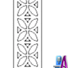 2D Artcam Door jasmine Flower Door Design