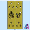 2D Artcam Pooja Room Beautiful look Door Design