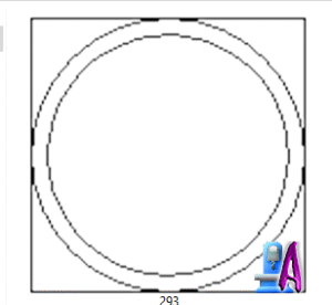 2D Artcam Round Door Design