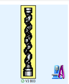 2D Artcam pillar Balli CNC Design
