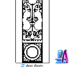 2D Artcam Round Pepocok CNC Design