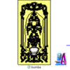 2D Artcam Flower Pot Fancy CNC Design