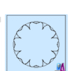 2d Artcam CNC Flower model Wood Door Cutting Design
