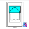 2d Artcam CNC Kaman model Wood Door Cutting Design