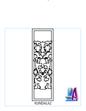 Latest Artcam 2D CNC Flower Pot Design