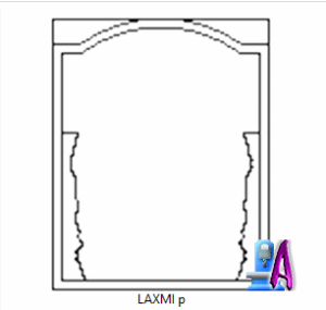 Artcam 2D Front Door Arch Design Model