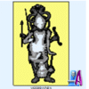 CNC wood carving Veerabhadra Design free download