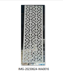 2D Artcam Saree Border Pattern CNC Door Design Free Download