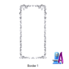 Modern Pooja Room Door Border Artcam 2D Design