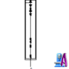 Artcam 2D Door Pillar Model CNC Design