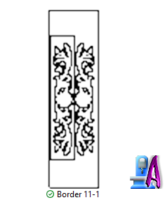 Latest Main Simple Border 2D Artcam Design