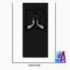 2D Artcam Front Door Welcome Design