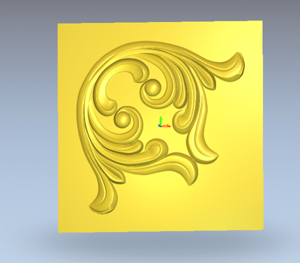Artcam 3D Door Latest Leaf Door CNC Design