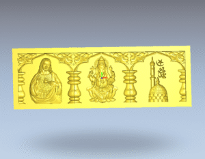 3D Artcam Hindu Muslim christian Gods CNC Design