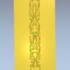 Latest Model Flower Side Border 3D Artcam Design
