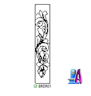 2D Artcam wood carving New Bar cutting design