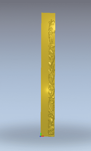 3D Artcam Said Patti Main Door Design