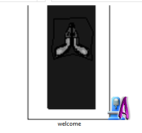 2D Artcam Front Door Welcome Design